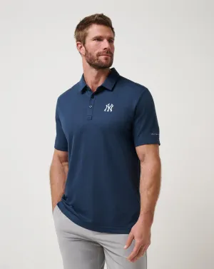 New York Yankees Playoff Pitch Polo Moisture control Breathable Shirt