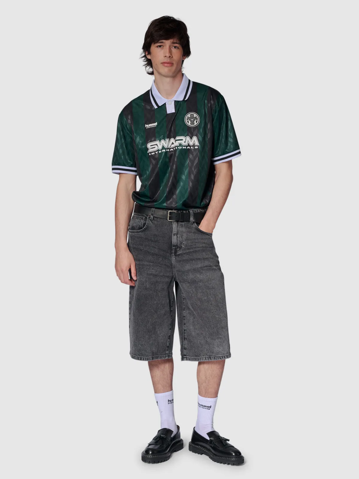 Loose Football Jersey S/S OversizedSilhouette