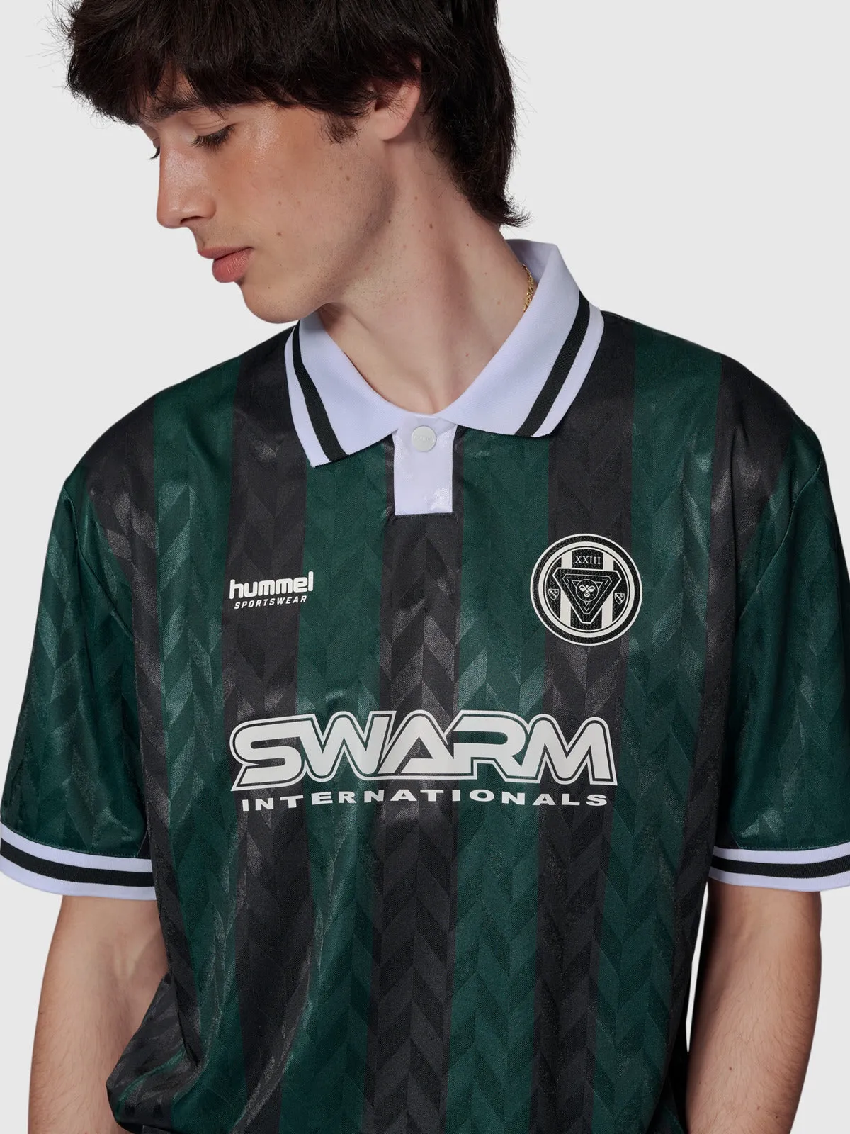 Stylish and Cozy Loose Football Jersey S/S
