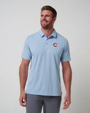 Chicago Cubs Playoff Pitch Polo Breathable Cotton Beach Ready