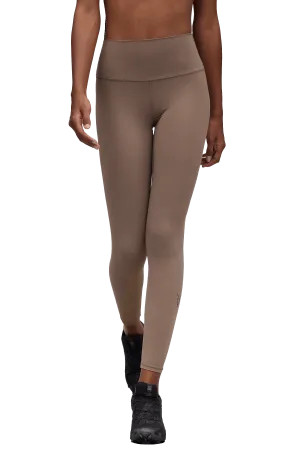 Breathable Mesh Panels Odor control 7/8 LEGGINGS - Tan