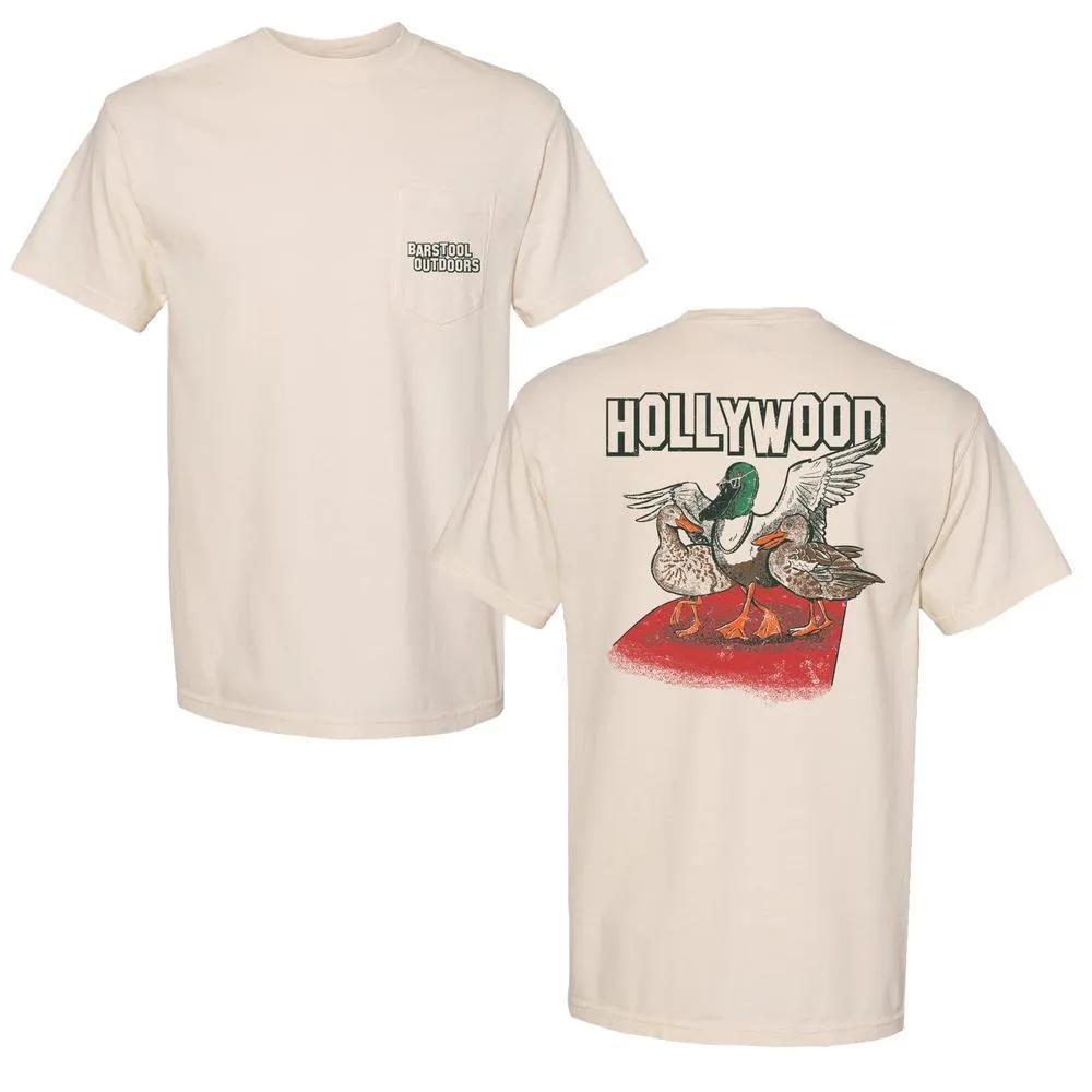 Seasonal Casual Hollywood Duck Pocket Tee