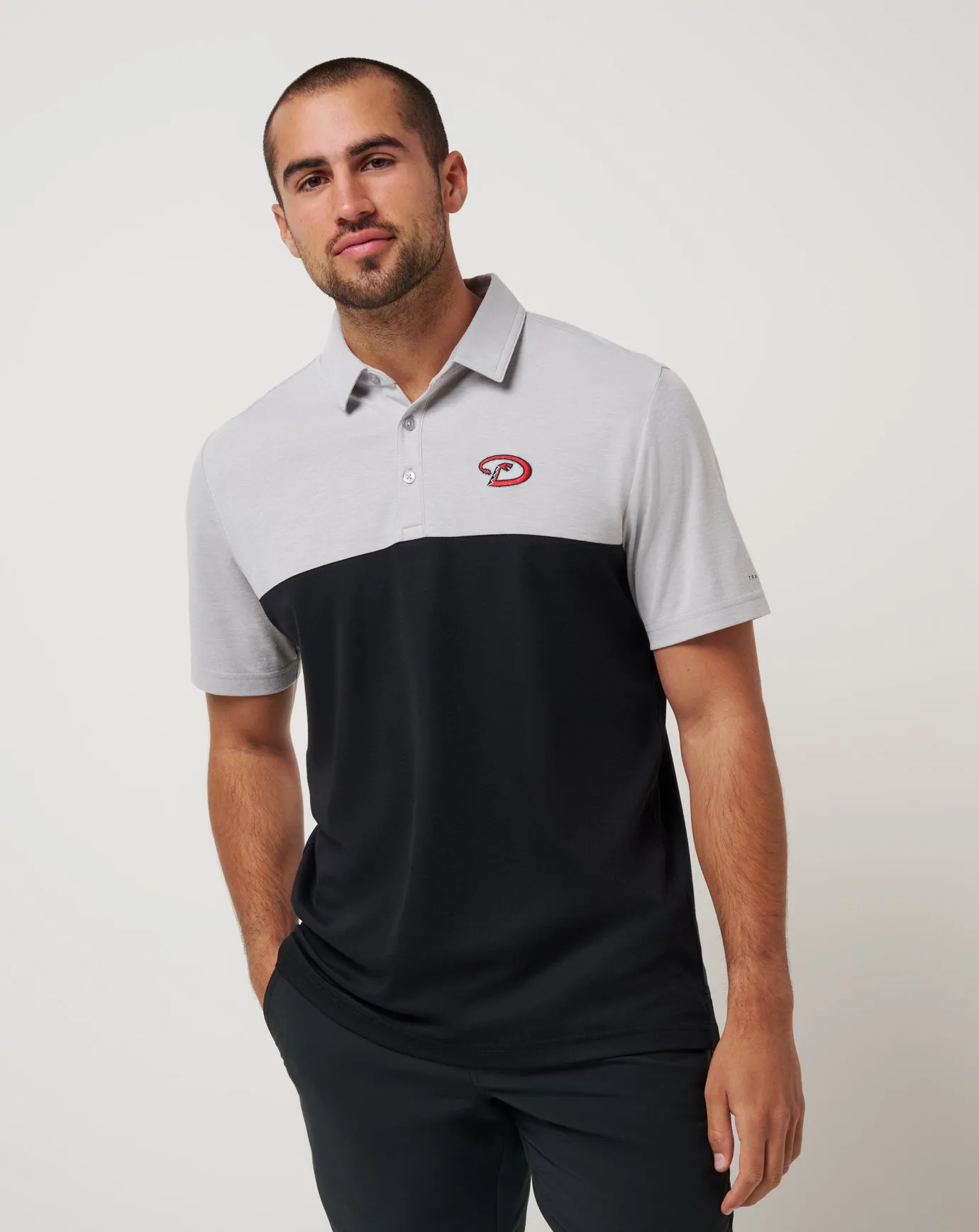 Durable Ribbed Cuffs Arizona Diamondbacks Home Run Leader Polo