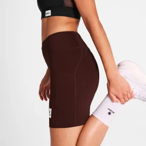 Layered Hem Detail Elastic hem Combat  Short Tights 7''