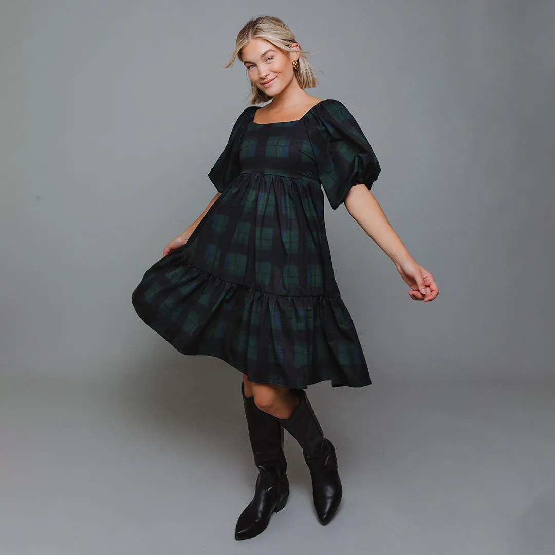 WrinkleFree Fabric AbrasionResistant Material Middleton Dress, Mistletoe