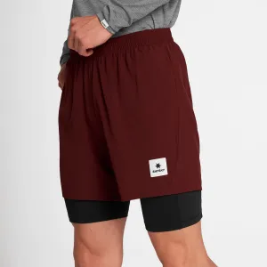 Flatlock Seam Technology Pace 2 in 1 Shorts 5''
