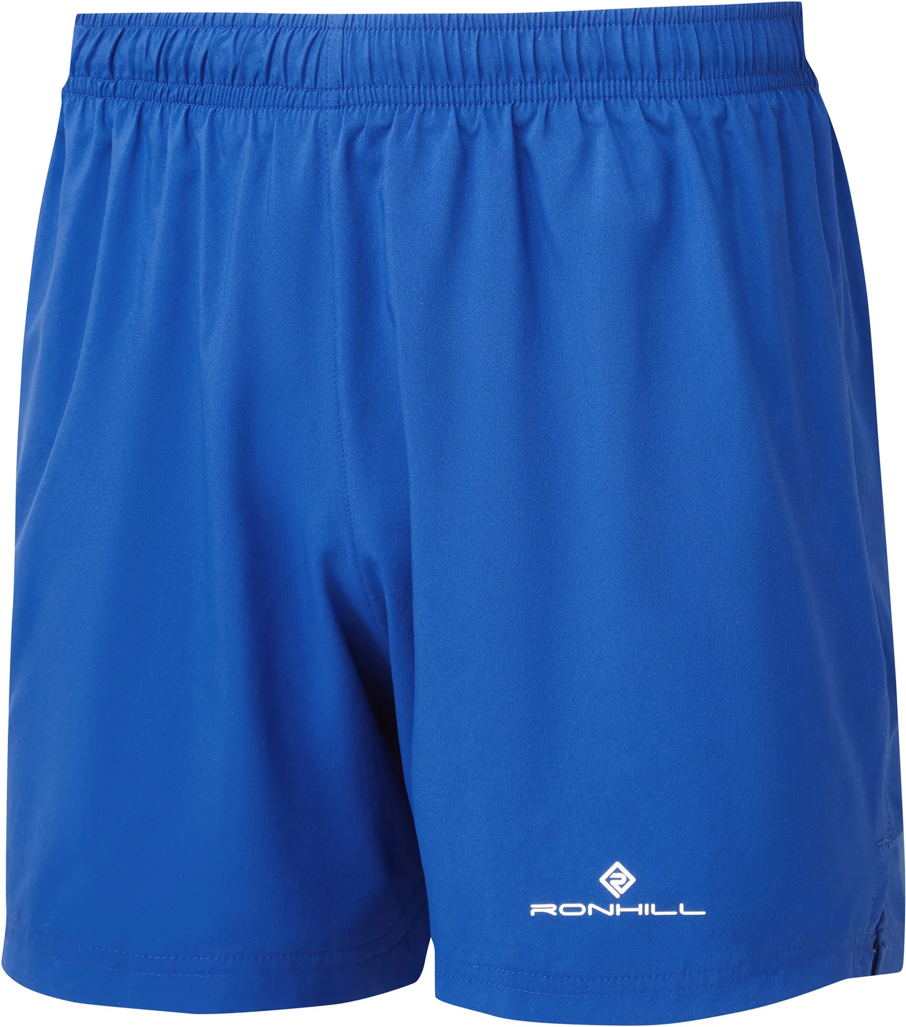 Non Binding Waistline Antibacterial Ronhill Core 5 Inch Mens Running Shorts - Blue