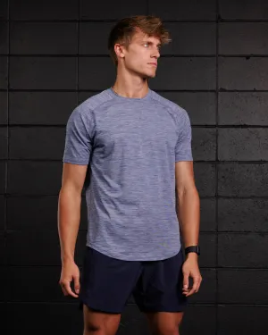 Frost Glow Beach Fit SmartTech Raglan Shirt | Blue Depths