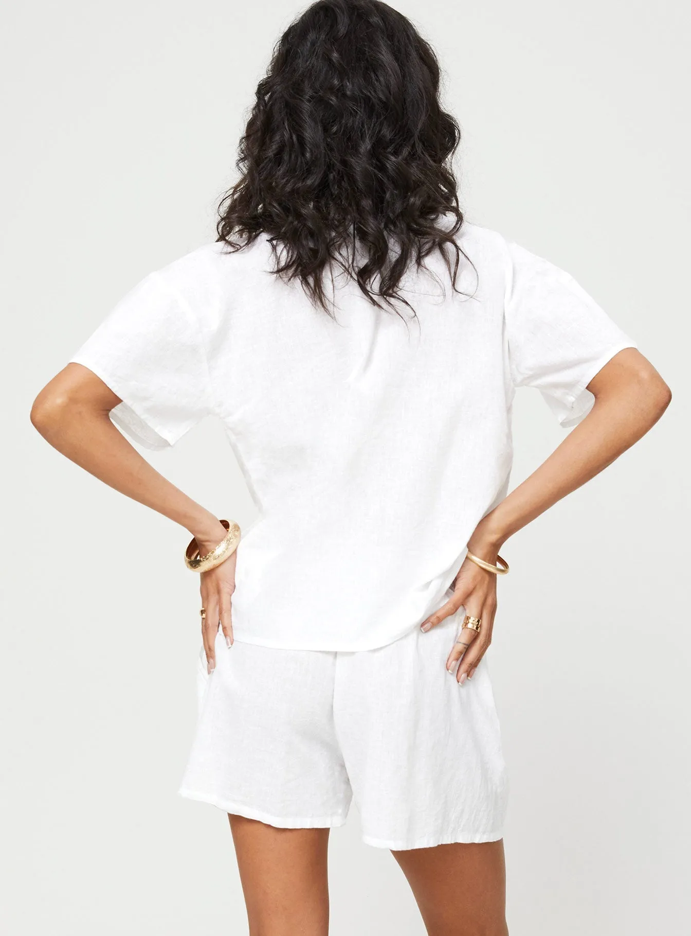 Icon Glow Princess Glow Hemenway Tie Front Set White