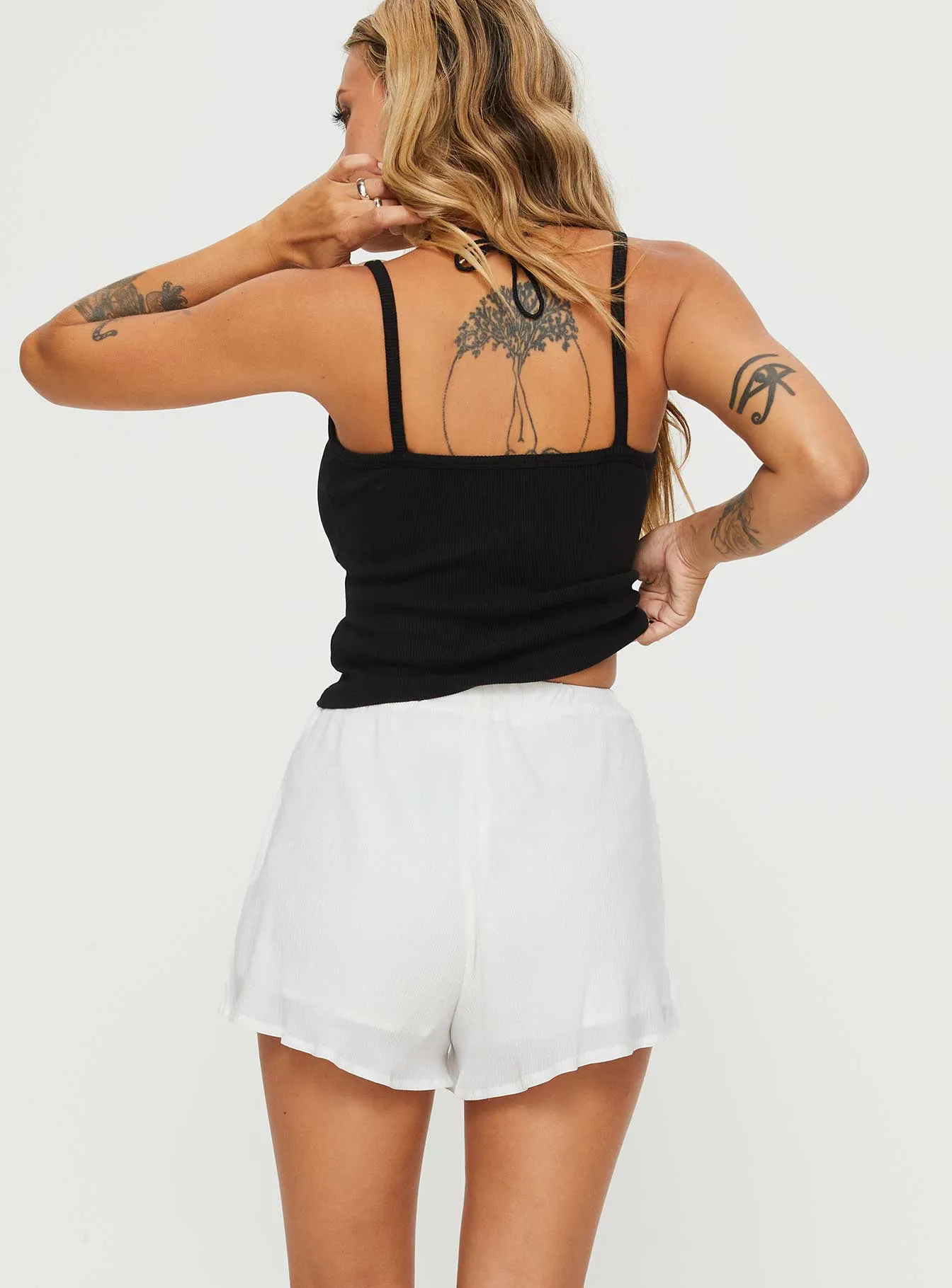 Park Day Hunt Shorts White