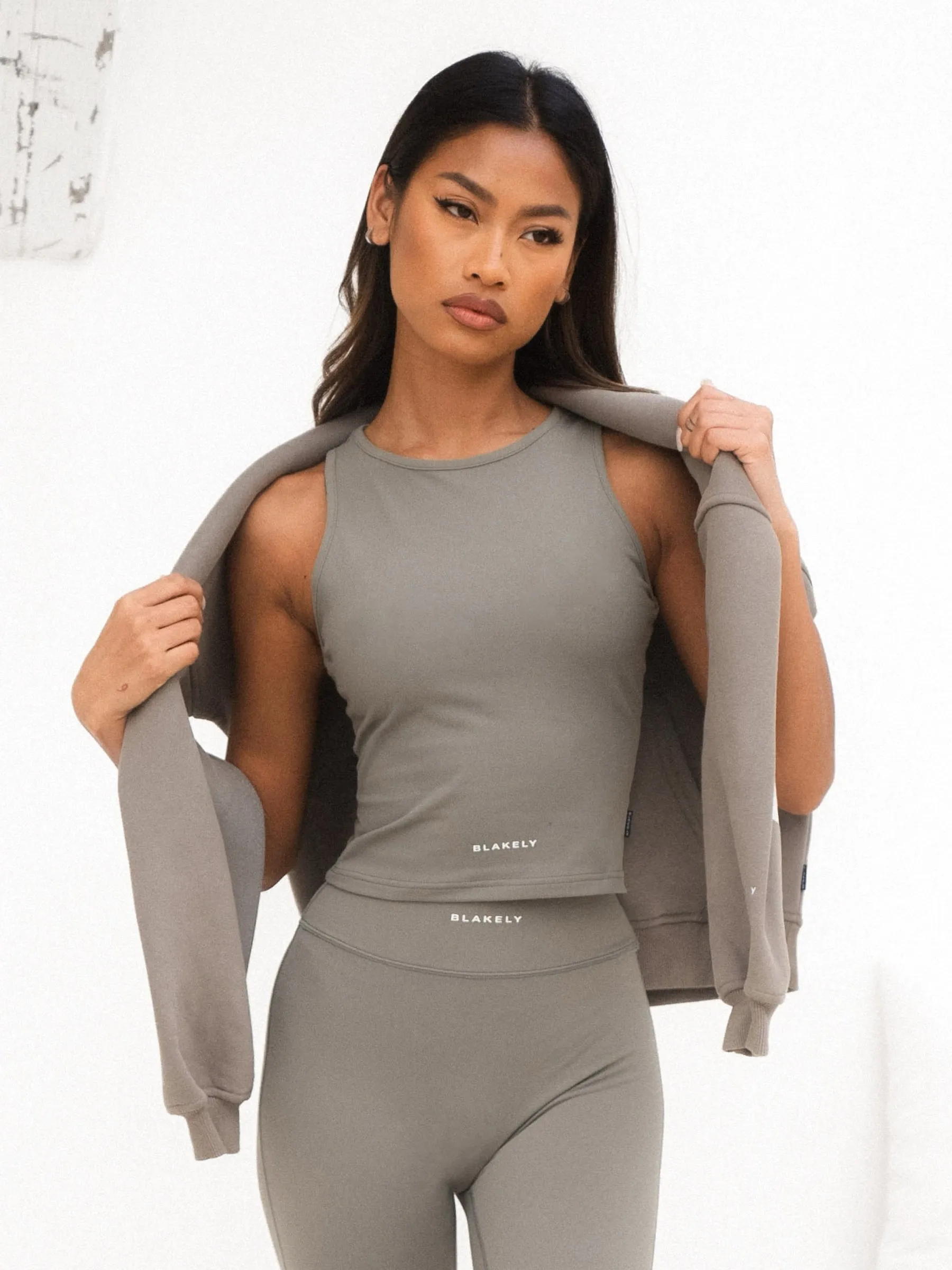 Chill Vibe Comfy Pieces Ultimate Soft Lifestyle Vest - Safari Green