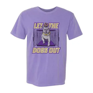 Simple Style Modern Trend Look Let The Dogs Out Tee