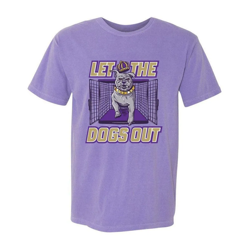 Simple Style Modern Trend Look Let The Dogs Out Tee