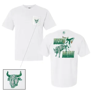 spandex blend Flexible Fit Bucked Miami Tee