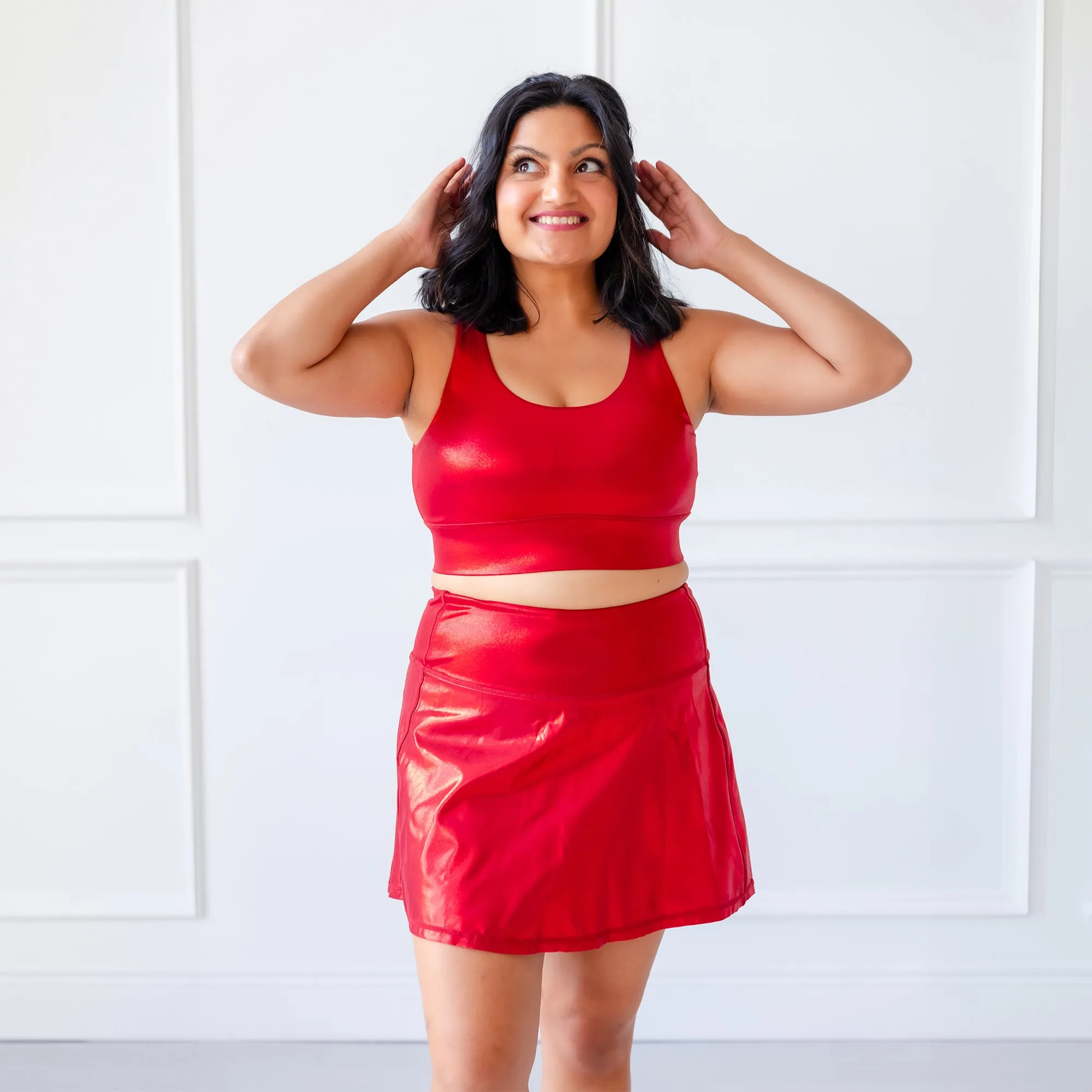 TaglessDesign Ruby Jewel Athletic Skort