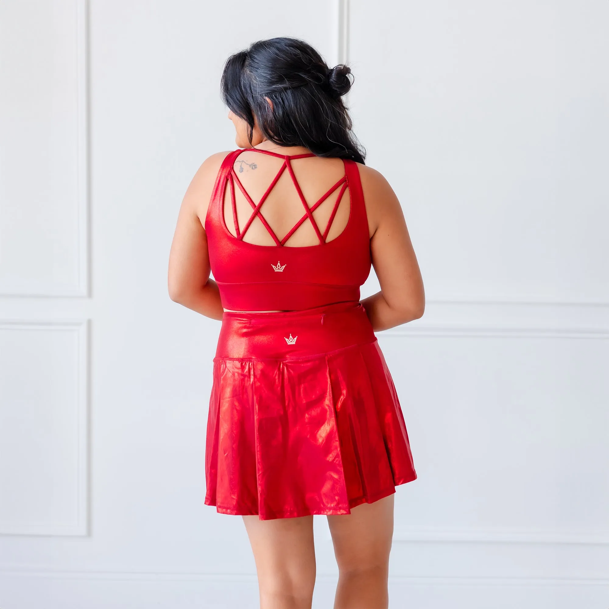 Ruby Jewel Athletic Skort Casual Mode Trendy wrap gown