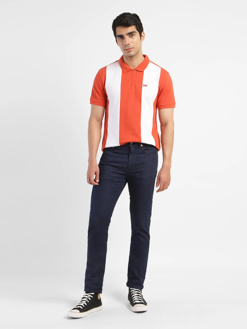 LowProfile Hem Men's Colorblock Polo T-shirt
