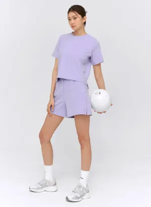 OekoTexCertified Team Vibe Daily Feather Life Basic Shorts