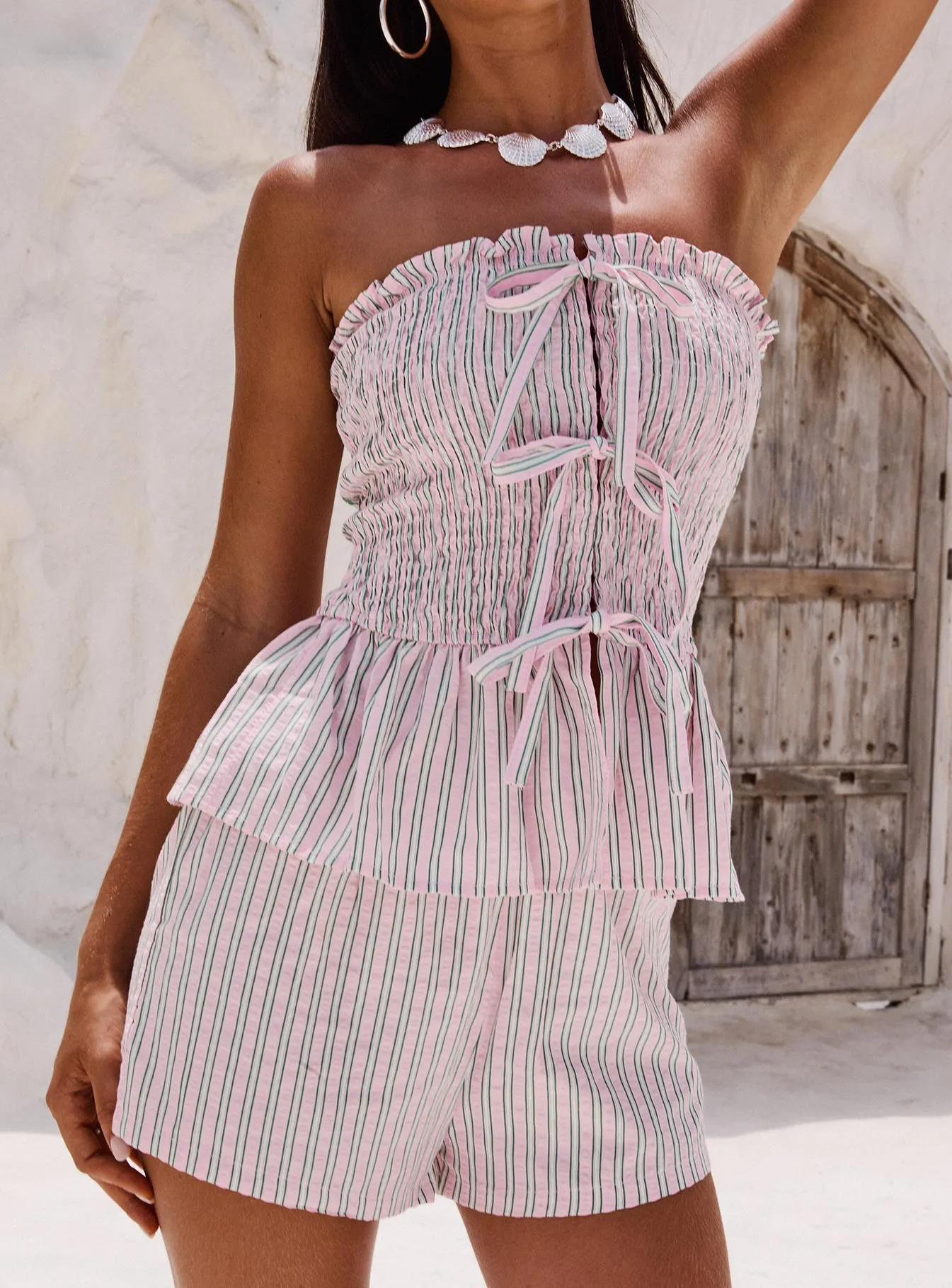 Thermal regulation Power Vibe Saskea Shorts Pink