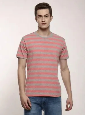 UVProtectionFinish Streak Organic Cotton Elastane T-Shirt