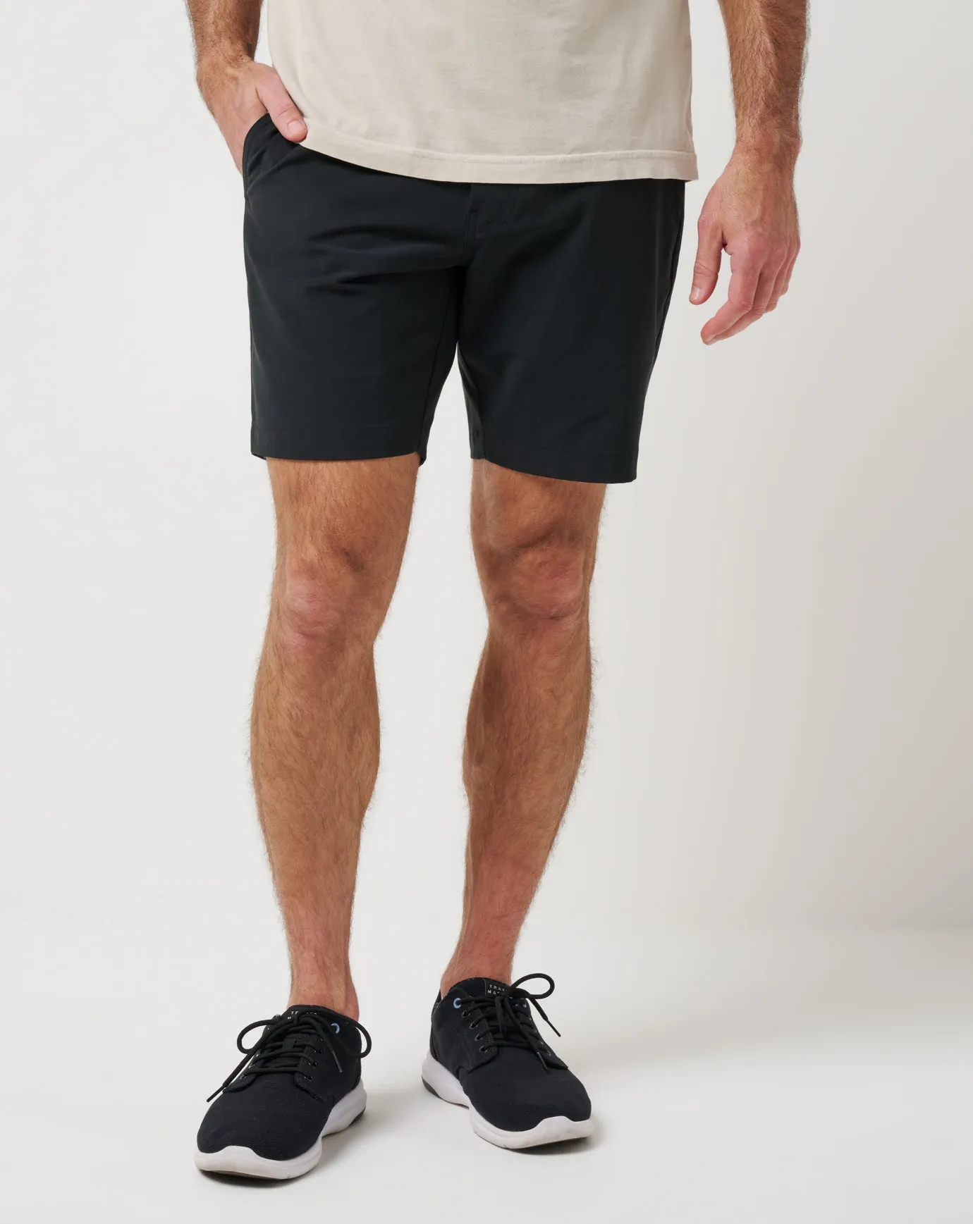 Subtle Charm Tech Chino Short 8In
