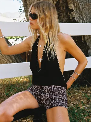 Resort Mood Lanner Shorts Leopard