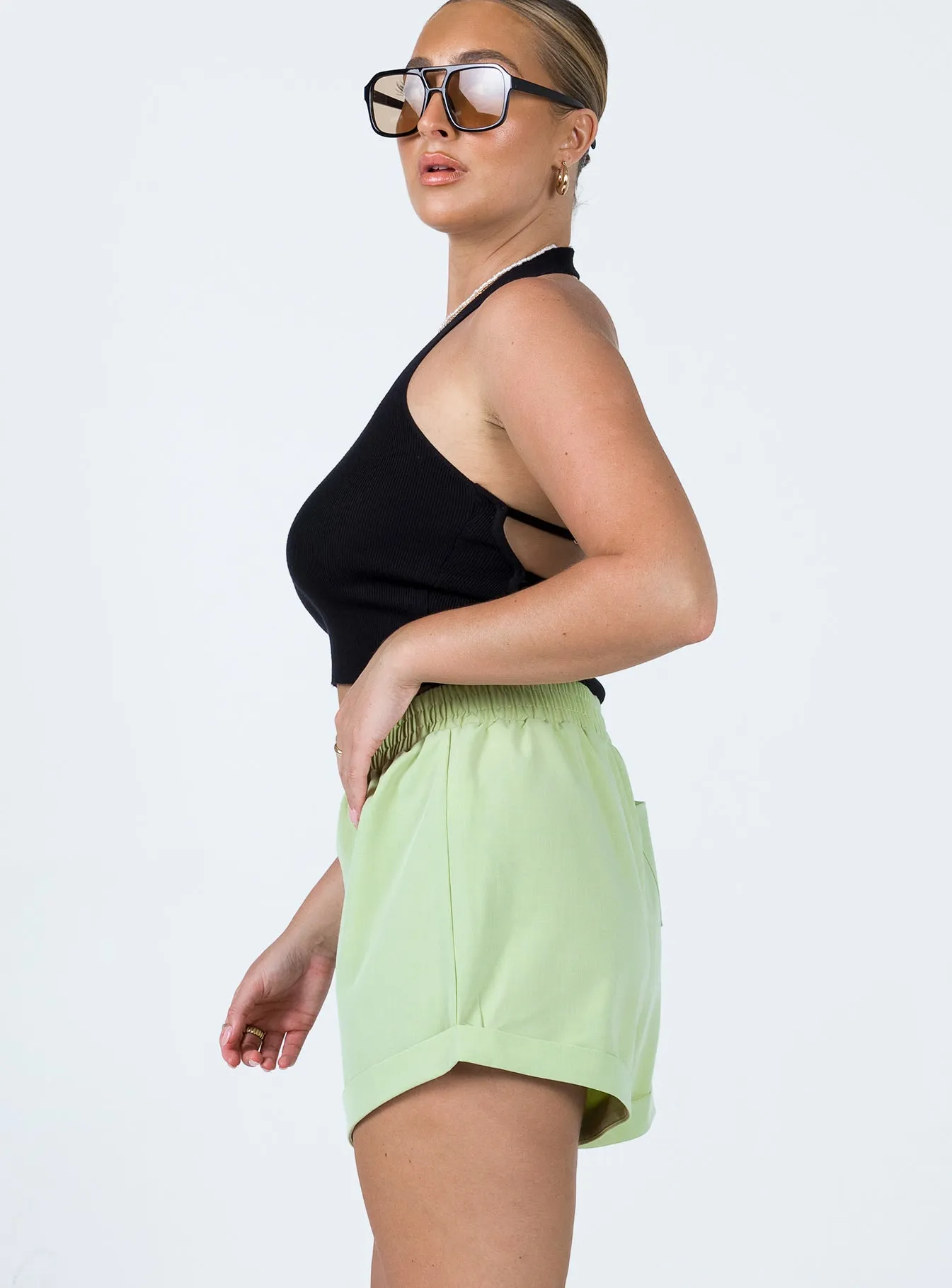 MultiDirectionalFlex Sestra Shorts Green