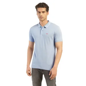 Men's Solid Polo T-shirt Preppy Vibe