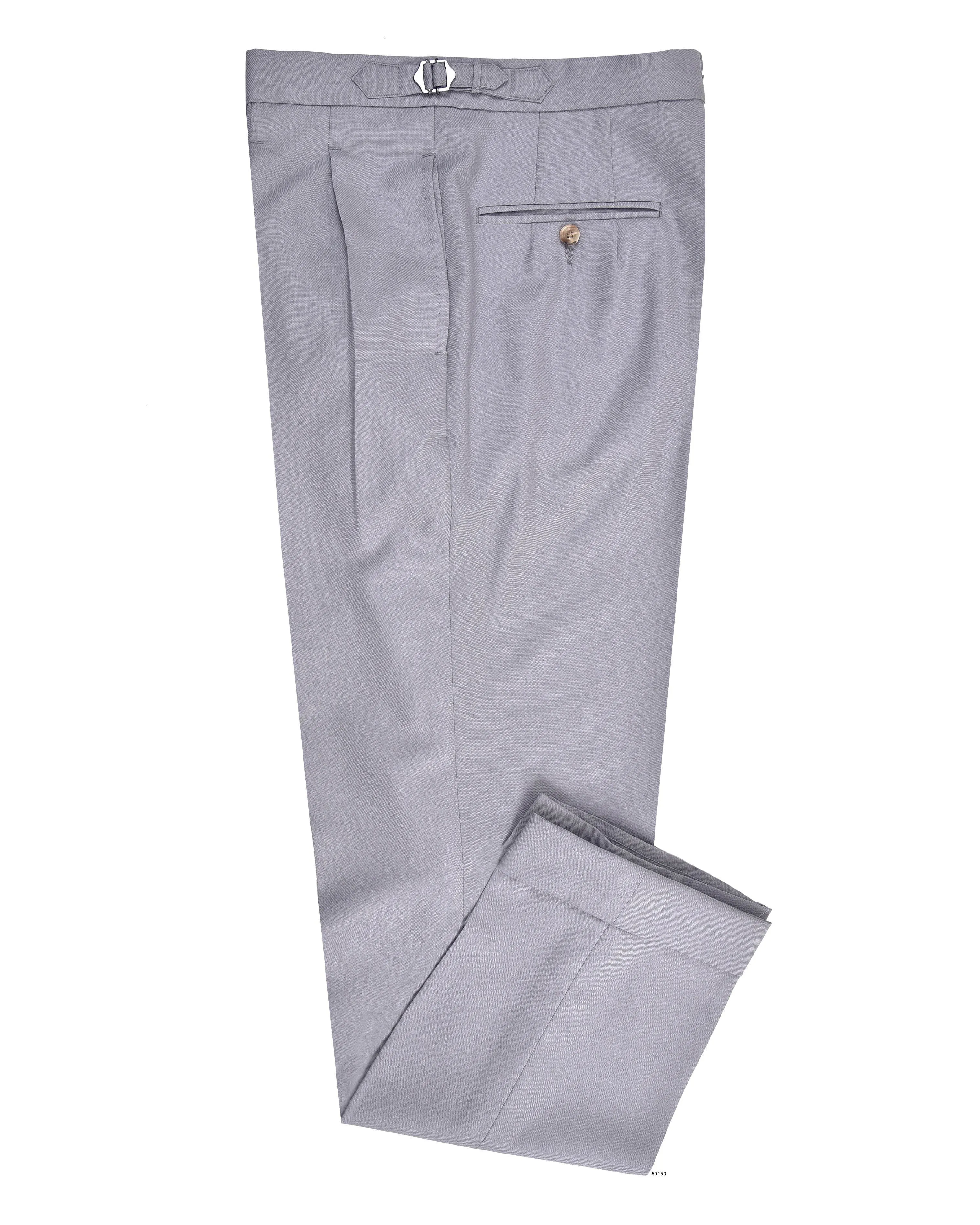 NonRestrictiveFit Dugdale Fine Worsted - Light Grey Plain