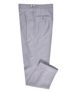 NonRestrictiveFit Dugdale Fine Worsted - Light Grey Plain