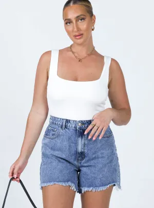 QuickDry Material Daniel Denim Shorts