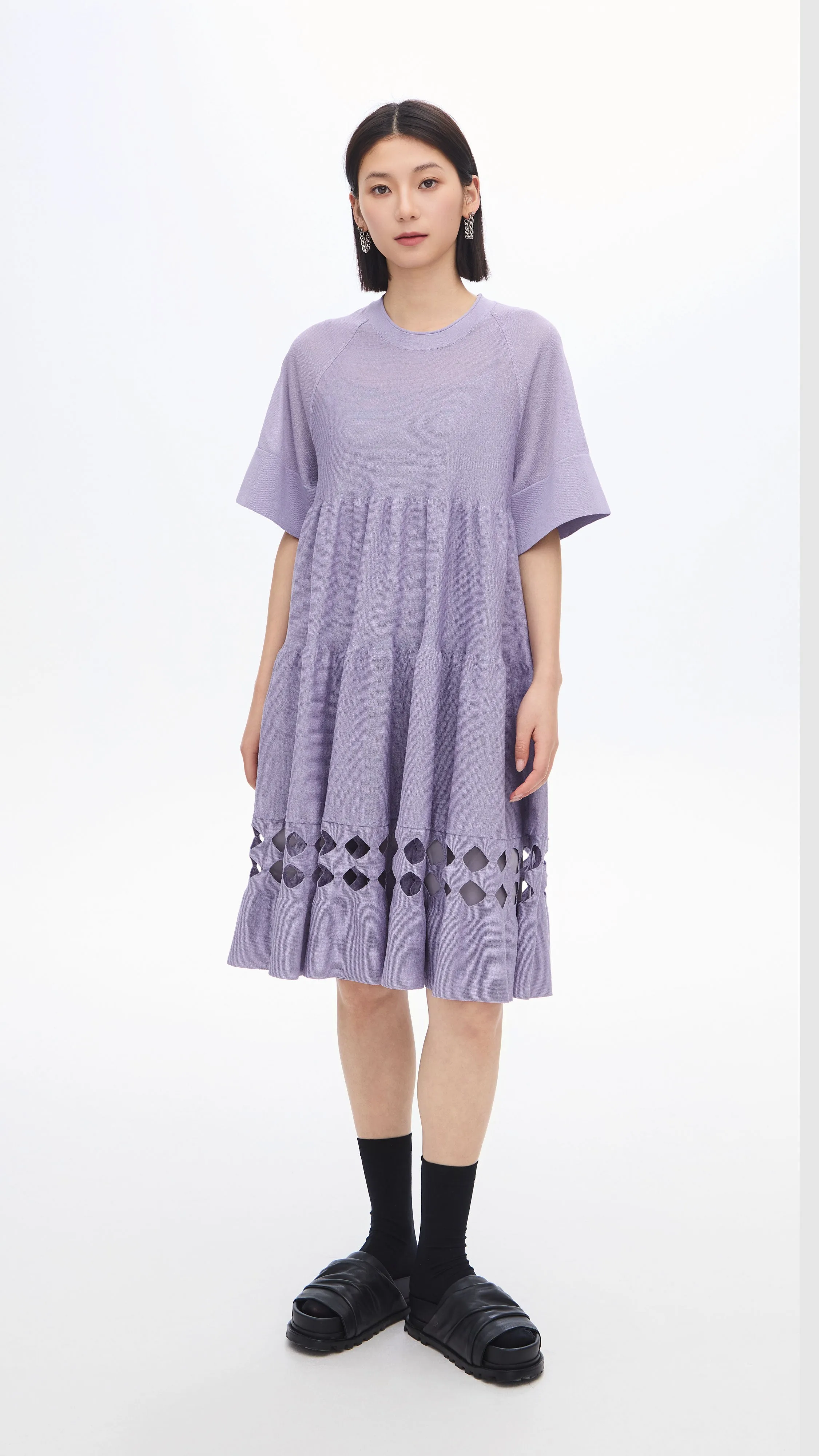 Pottery Knit Dolly Dress Flexible Hemline UVProtection Coating