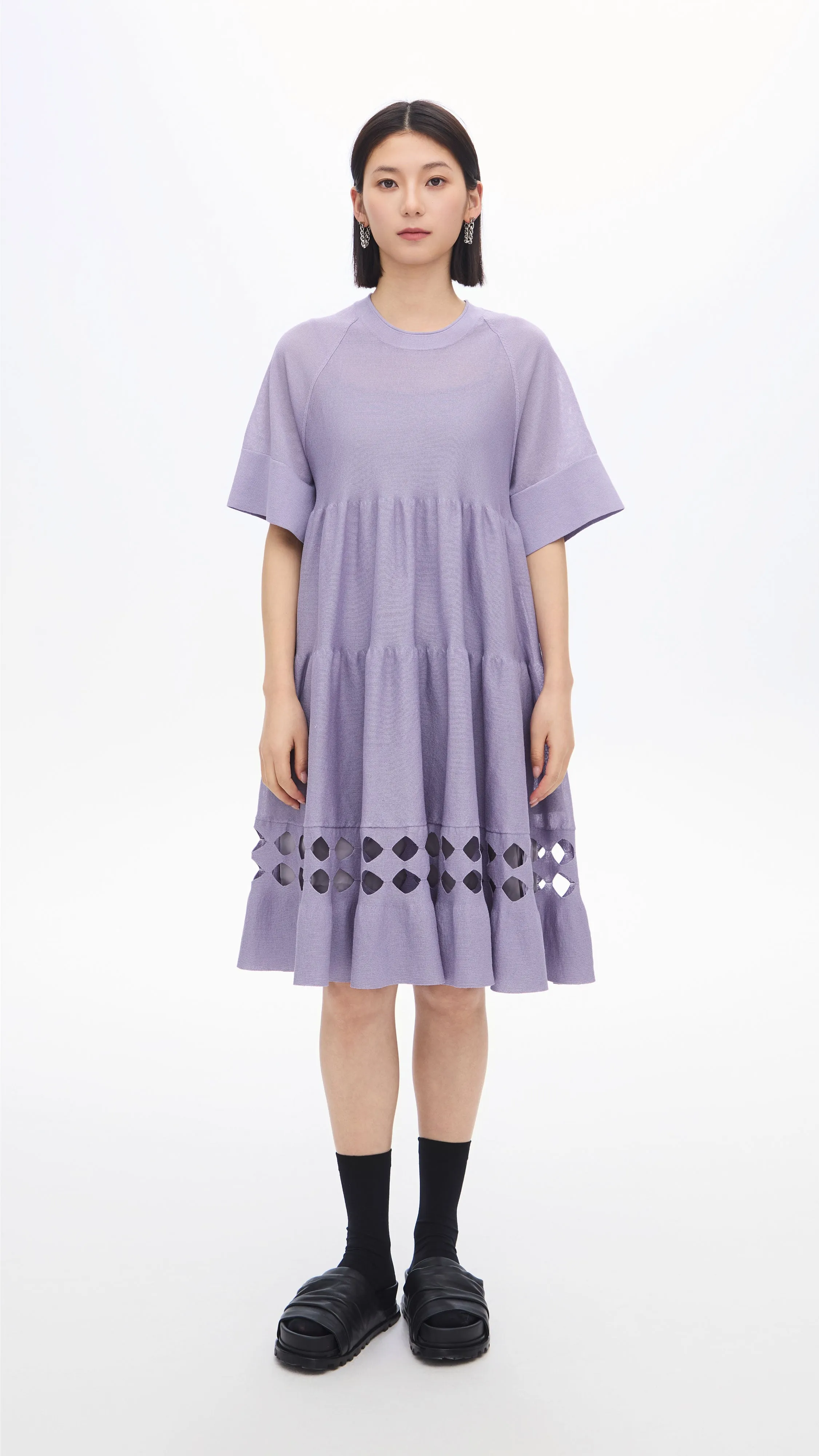 Pottery Knit Dolly Dress Foldable Hem ZeroChafeSeams
