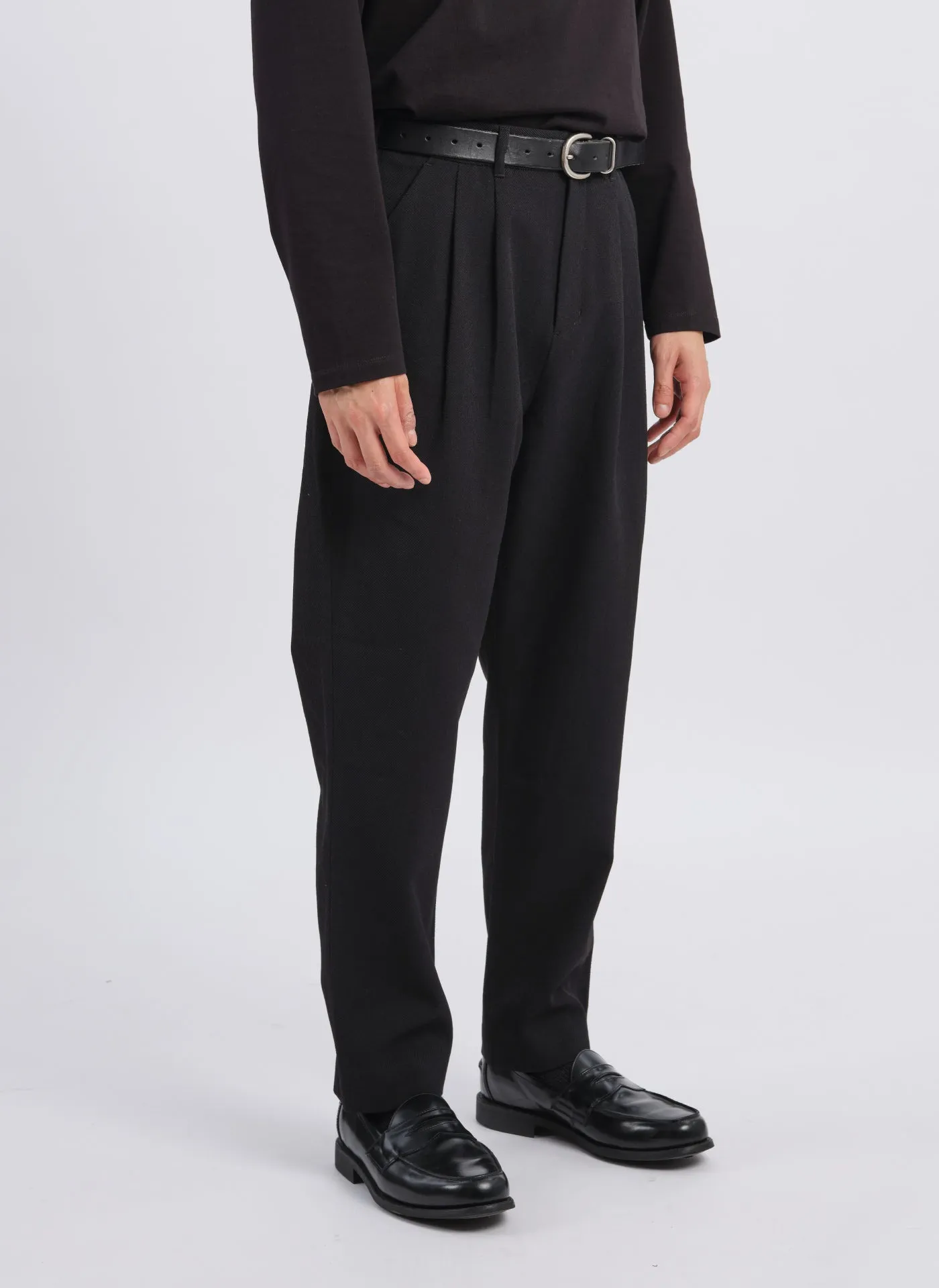 Recycled Fit Solotex Garbardine (Work) Ankle Length Relax Tapered Pants [P-10]
