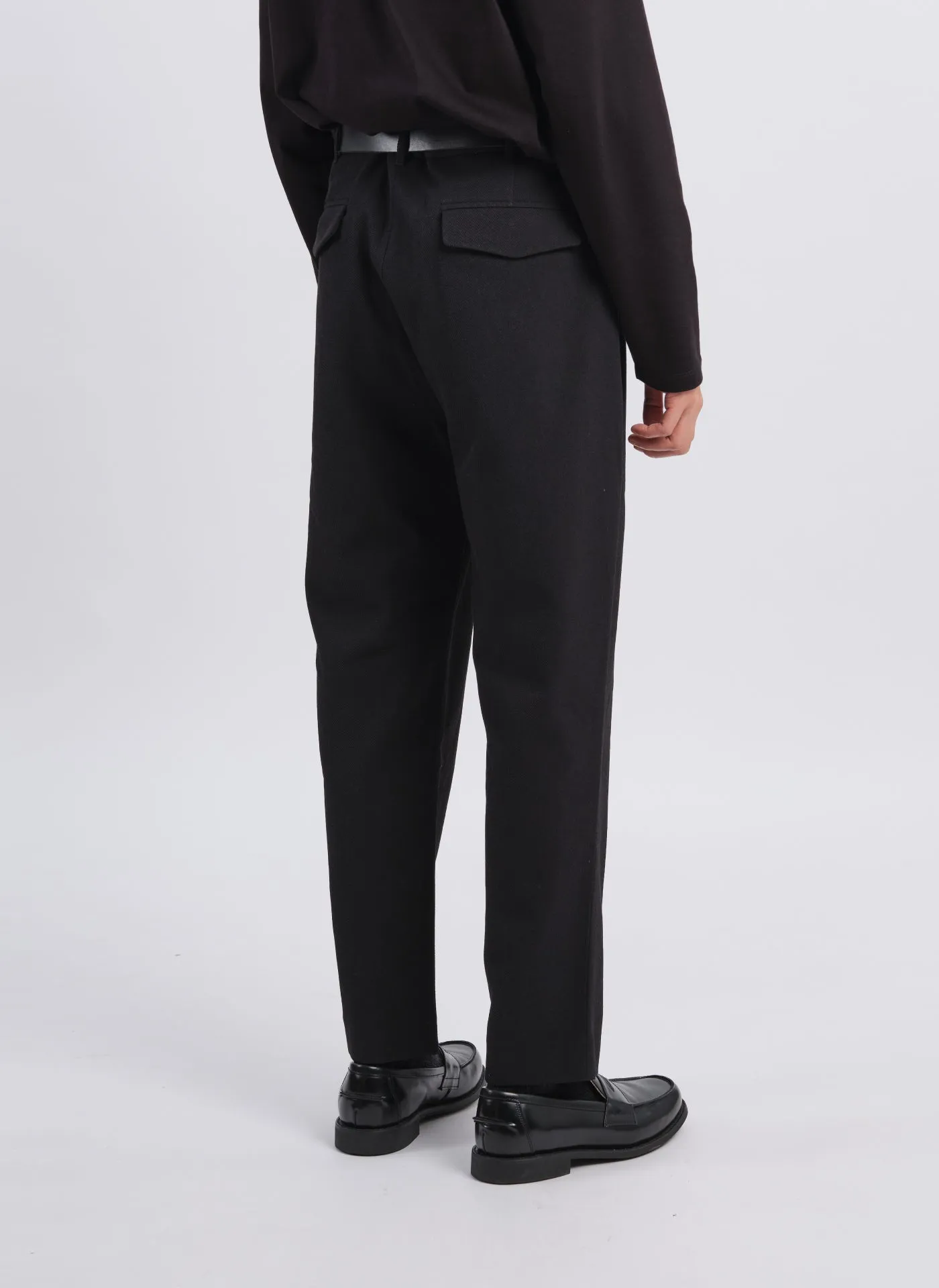 Solotex Garbardine (Work) Ankle Length Relax Tapered Pants [P-10] Soft Lining UVProtection Coating