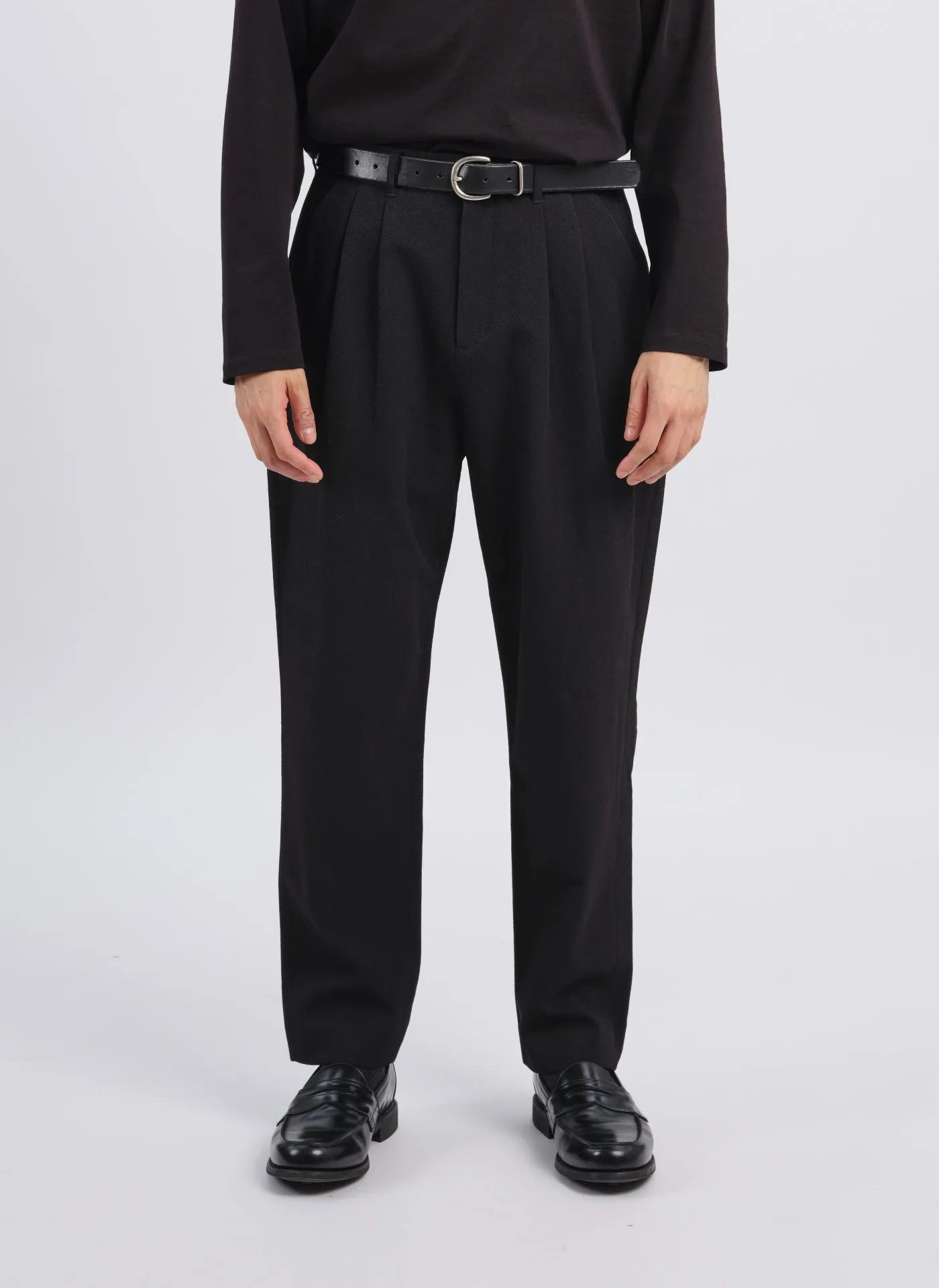 Solotex Garbardine (Work) Ankle Length Relax Tapered Pants [P-10] Nature Base
