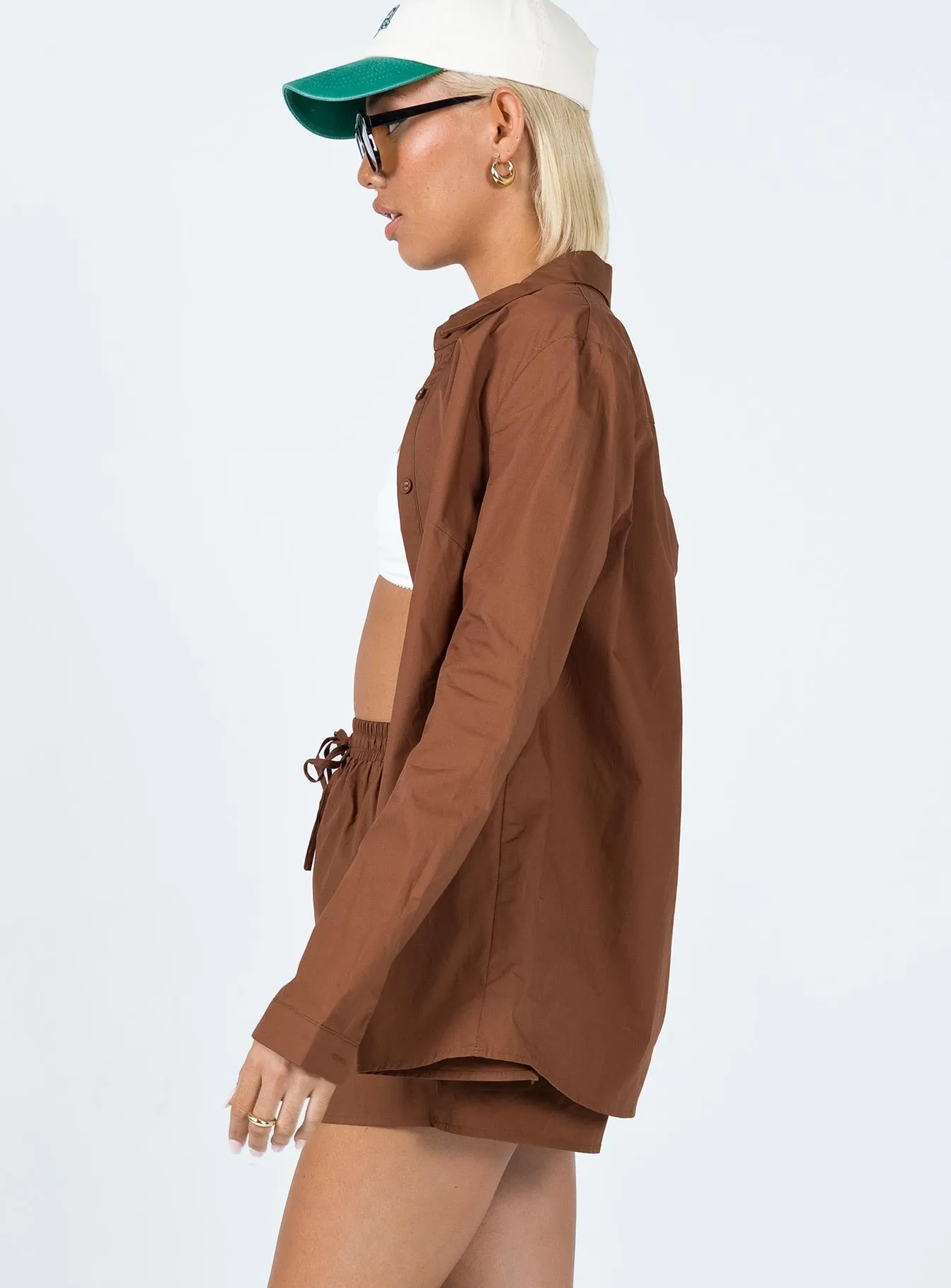 The Chloe Set Brown AntiSnagFabric FlexibleJointConstruction