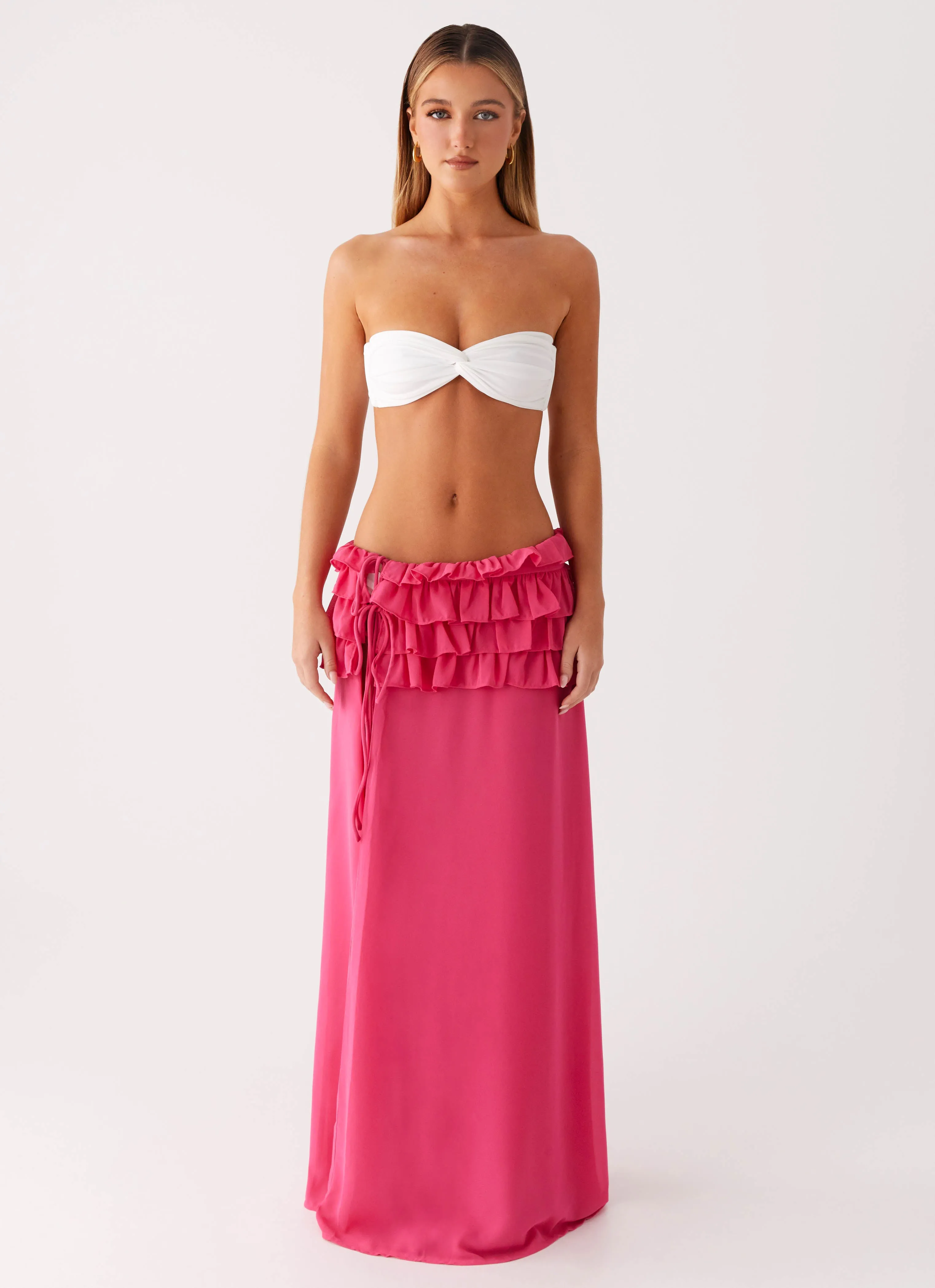 Shirin Sarong - Hot Pink Fashionable Design Non-restrictive