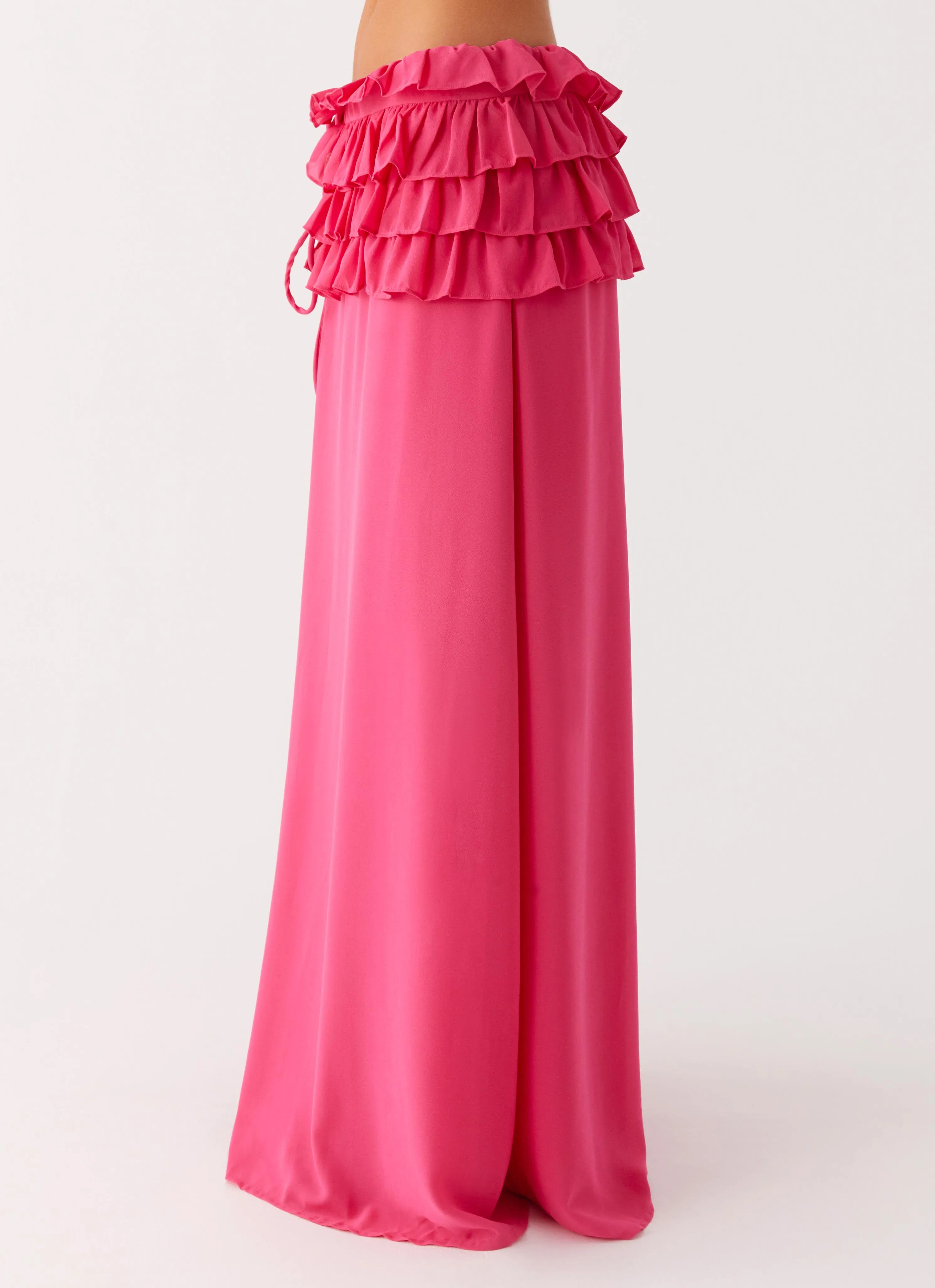 Shirin Sarong - Hot Pink Seasonal Pick Sunny Destination