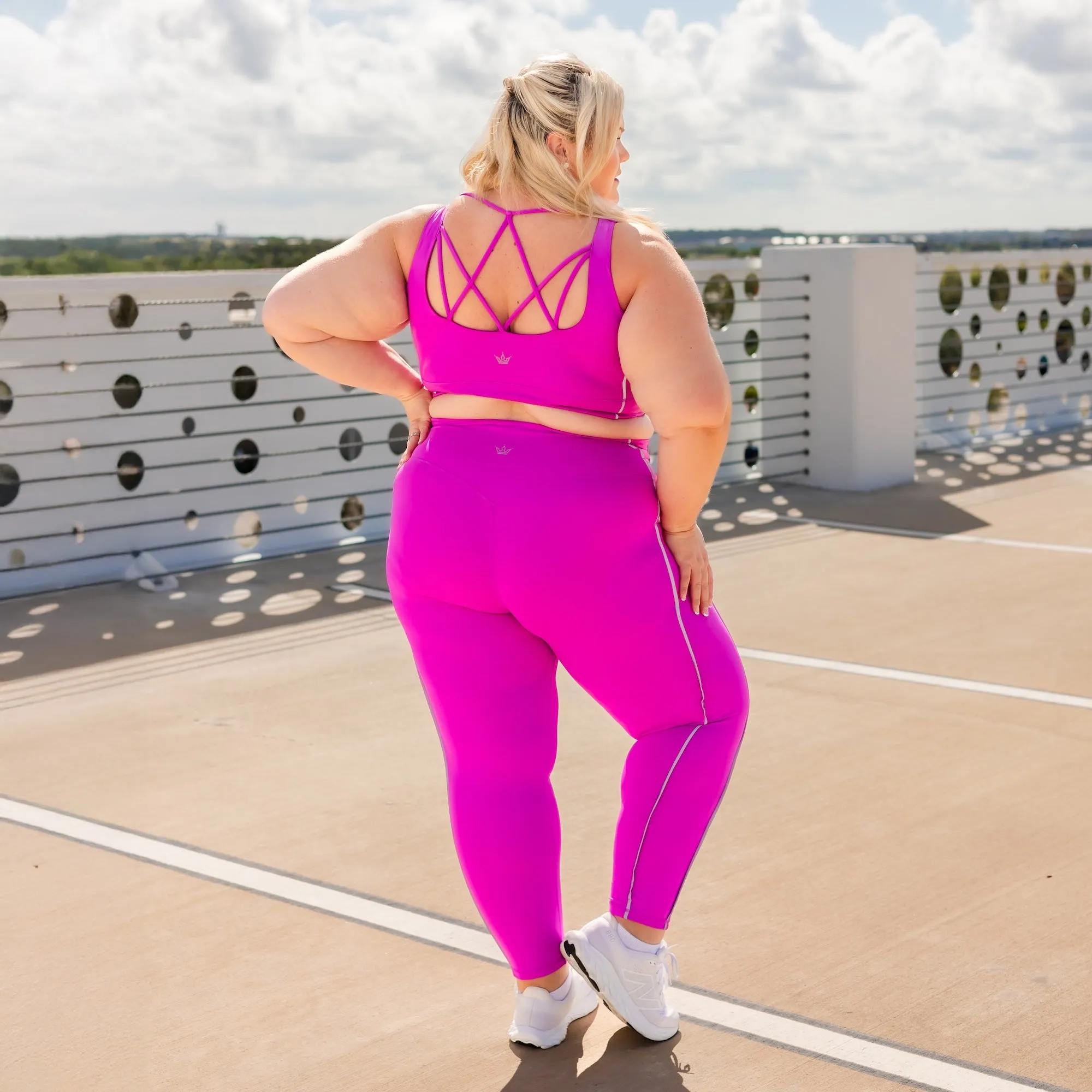 Urban Fit Electric Berry Leggings