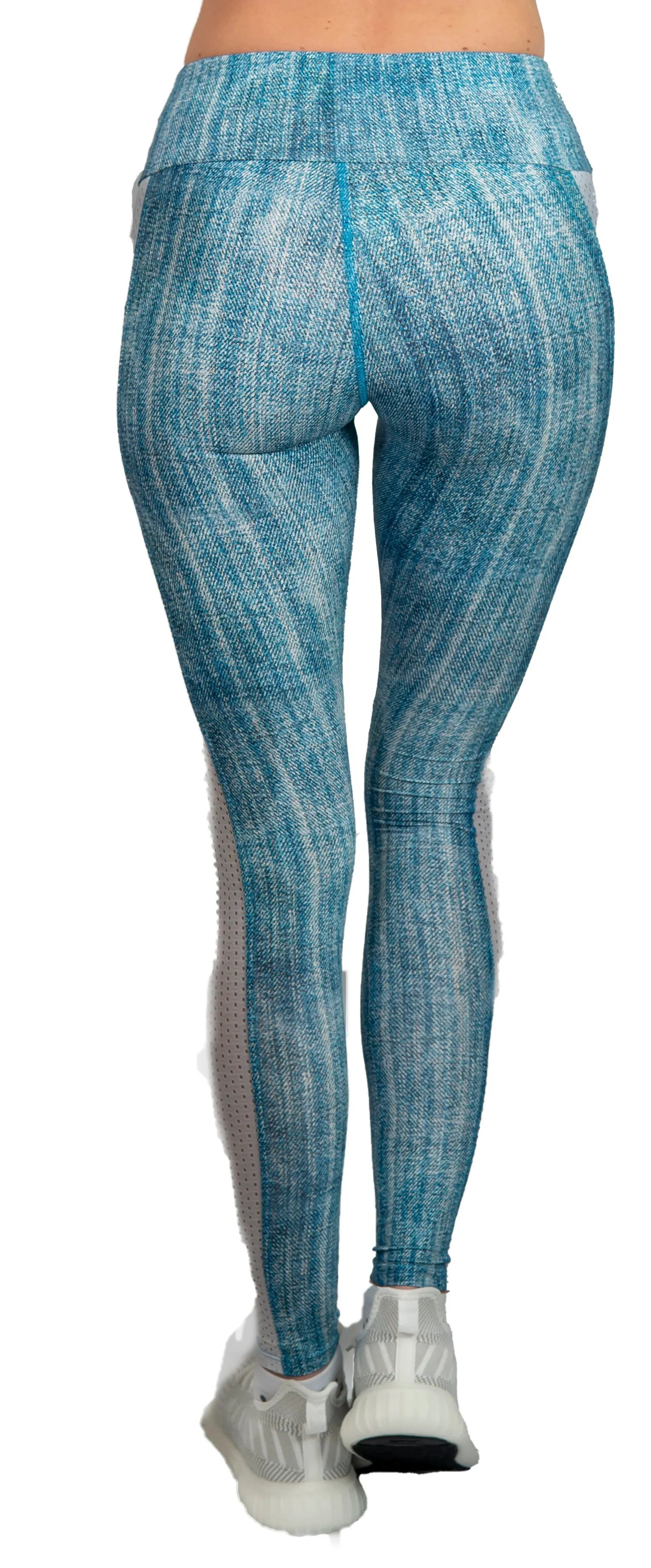 Denim Player Legging Adaptive Compression Levels