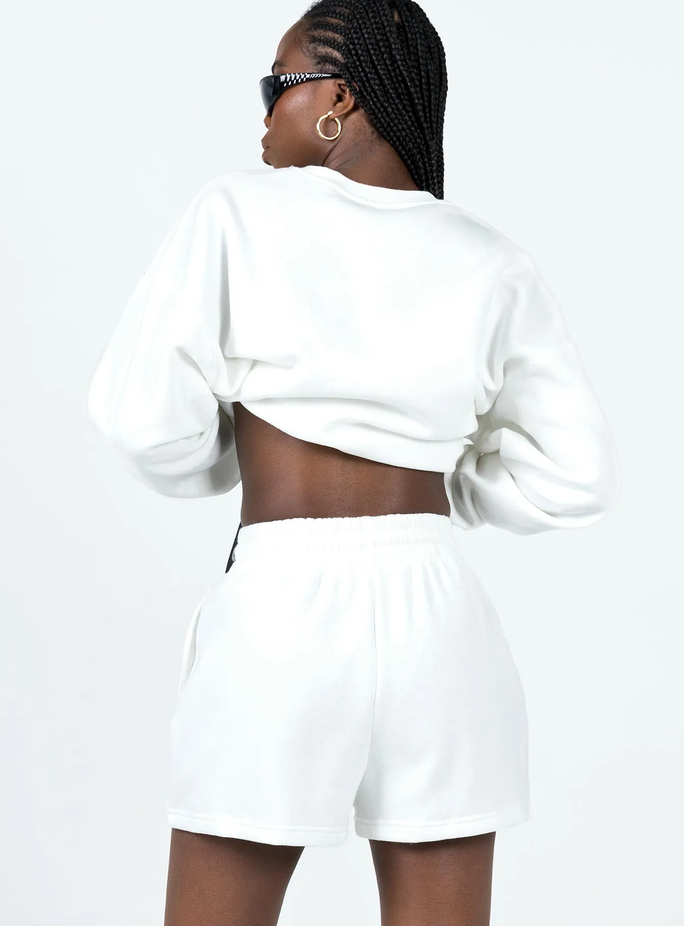 Vaycay Shorts White Sky Cool