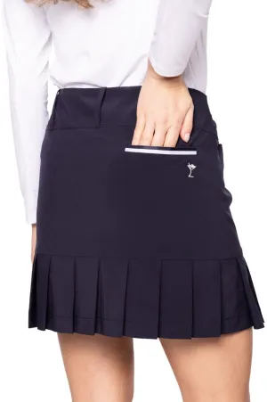 Lightweight warm-weather dress Navy Susan Skort