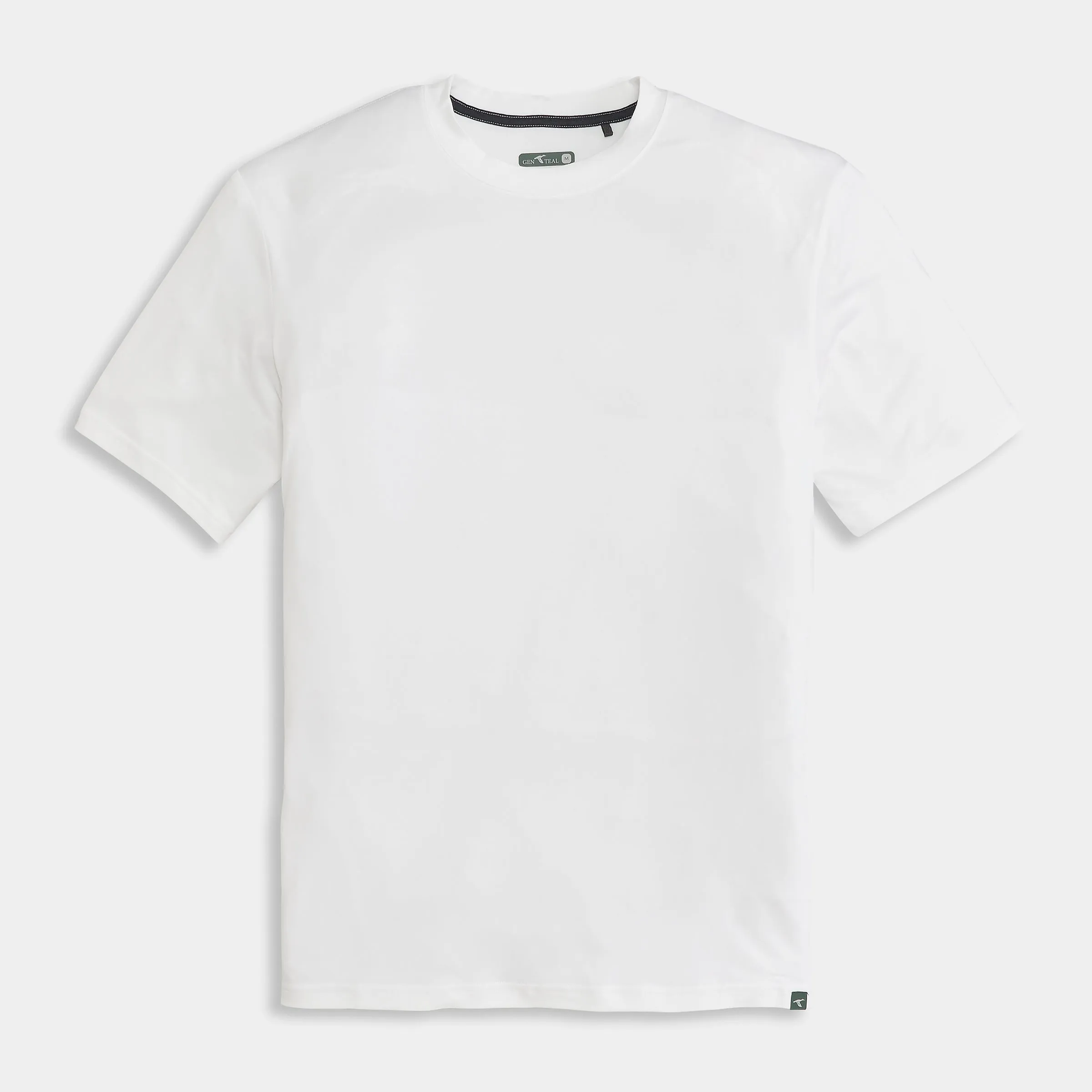 White Heathered Wander T-Shirt Comfortable Casual