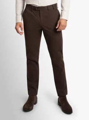 Breathable Layer Carmine Espresso Brown Chino Pants