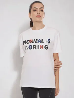 Almighty Oversized T-Shirt Seam Free Shoulders