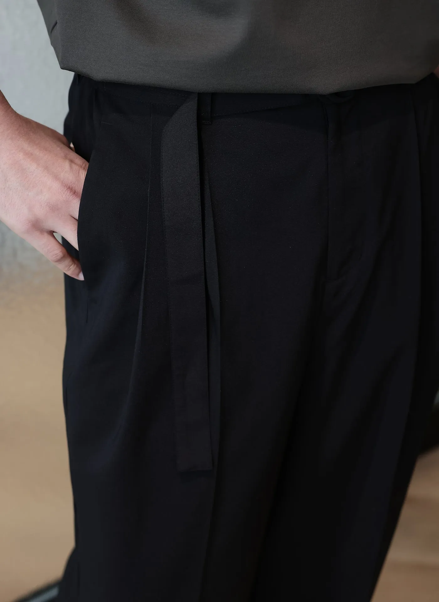 Warm Fit SmoothInnerLining Solotex Wide Tapered Pants (P-12)