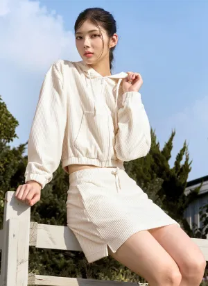 Velor Corduroy Skirt Star Fit BiasCut Trims