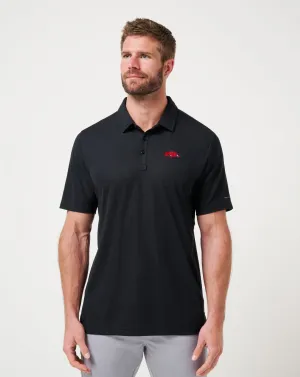 Breathable Underarm Vents Moisture wicking Arkansas School Pride Polo