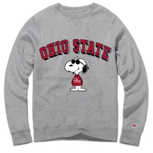 Peanuts x Ohio State Joe College Crewneck Sweatshirt train journey